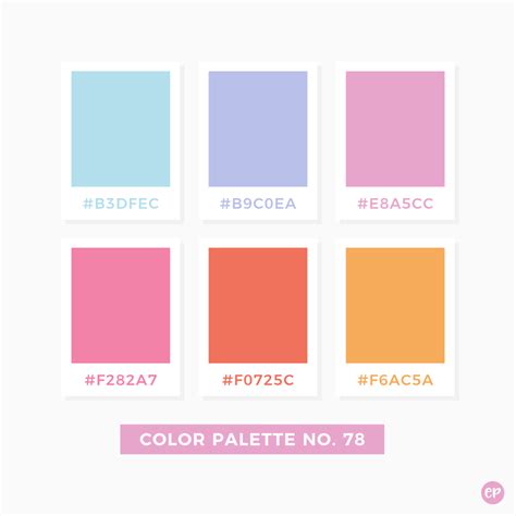 Pastel Color Palettes Hex Warehouse Of Ideas