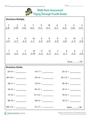 You can learn more about these standards here. 4th Grade Math Worksheets & Free Printables | Education.com