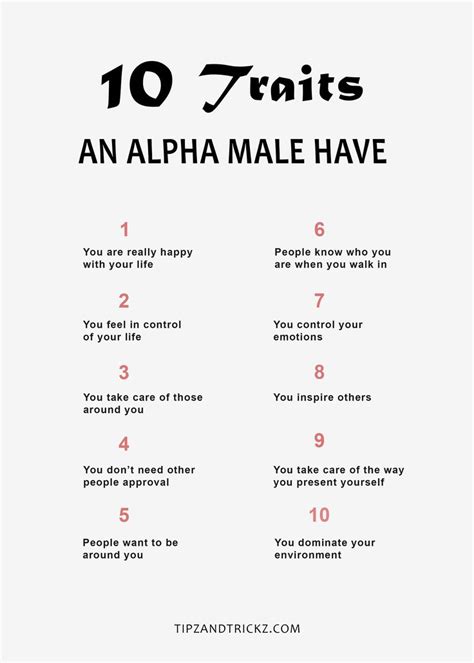 Traits Of An Alpha Male That Makes Him Great In Alpha Male Quotes Alpha Male Alpha