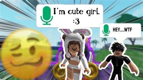 Roblox Voice Chat As A Girl Trolling Youtube
