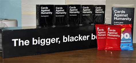 Cards against humanity is meant to be remixed. Games, Books, and a Video from Neil Gaiman