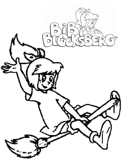 Bibi blocksberg 2 zum ausdrucken. Ausmalbilder Bibi Blocksberg 05 | Ausmalbilder zum ausdrucken