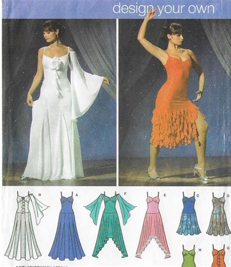 Oop Simplicity Sewing Pattern 4312 Womens Design Your Own Etsy