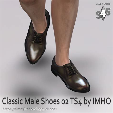 Imho Sims Classic Male Shoes 02 Ts4 By Imho