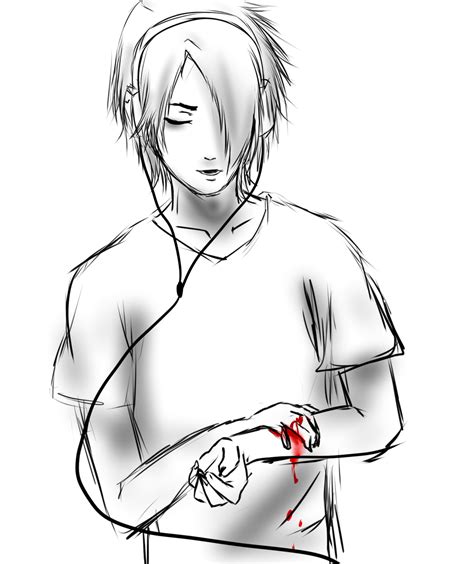 Sad Emo Drawing At Getdrawings Free Download