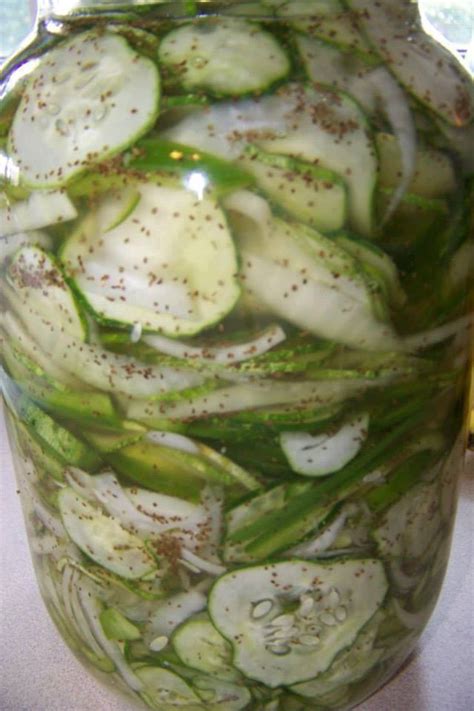 Authentic Amish Refrigerator Pickles Best Cooking