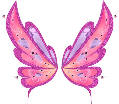 Download Transparent Pink Fairy Wings Png Pngkit