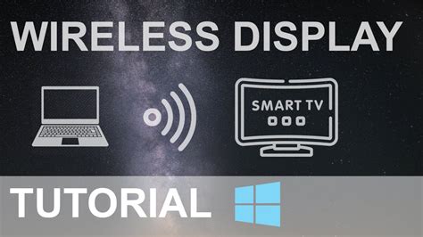Windows 10 Wireless Display Sharing Tutorial Miracast Youtube
