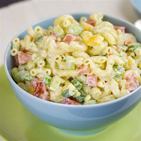 Classic Macaroni Salad Recipe The Black Peppercorn