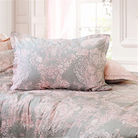 Brandream Blush Pink Bedding Sets Queen Size Girls Damask Flower