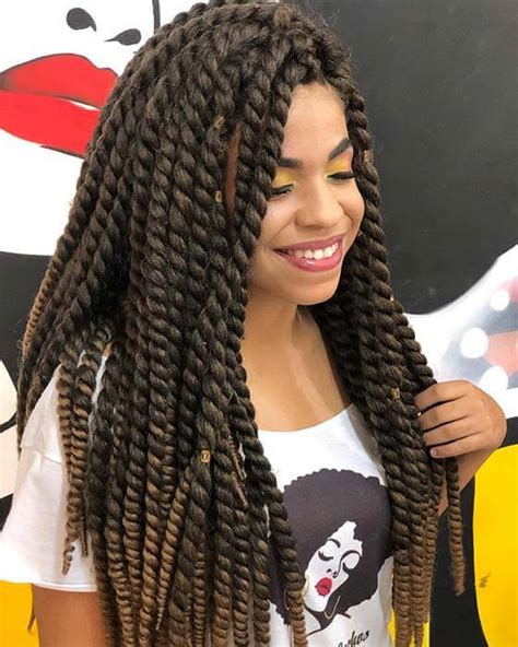 24 Best Havana Twist Braids Hairstyles 2020 For Black Women