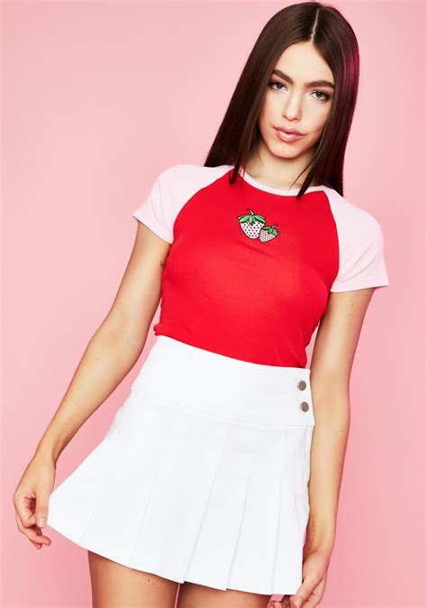 Sugar Thrillz Denim Pleated Mini Skirt White Dolls Kill