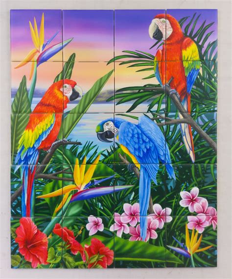 Birds Of A Feather Tile Murals Picture Tiles Mural