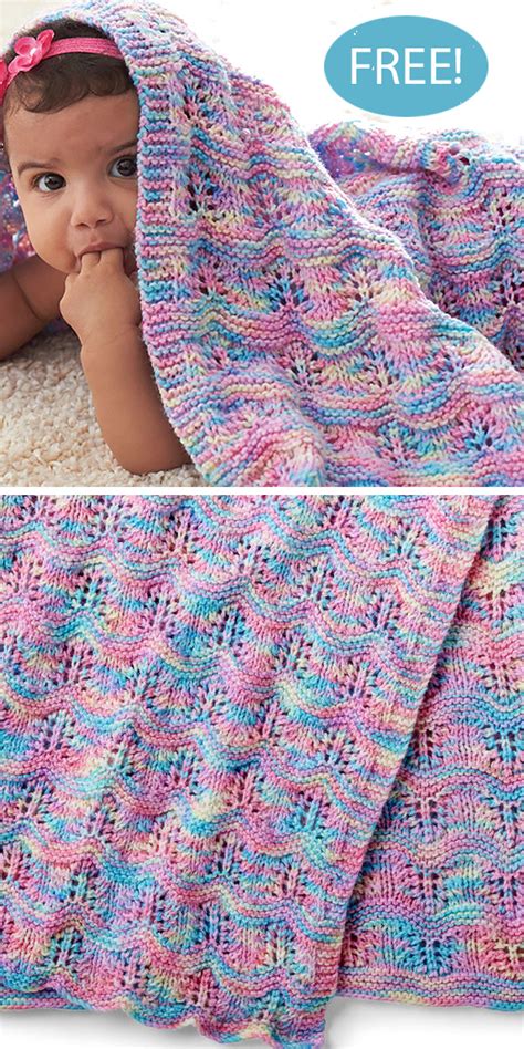 Multicolored Yarn Baby Blanket Knitting Patterns In The Loop Knitting