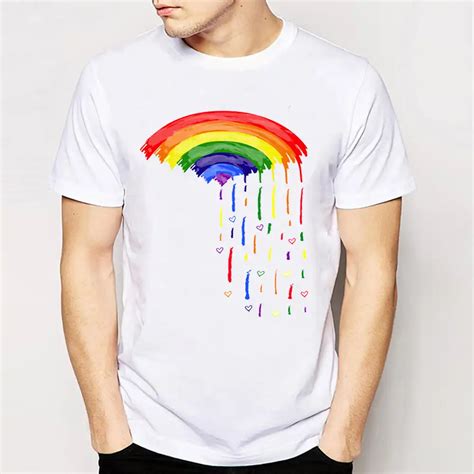 Venta Camiseta Arcoiris Hombre En Stock