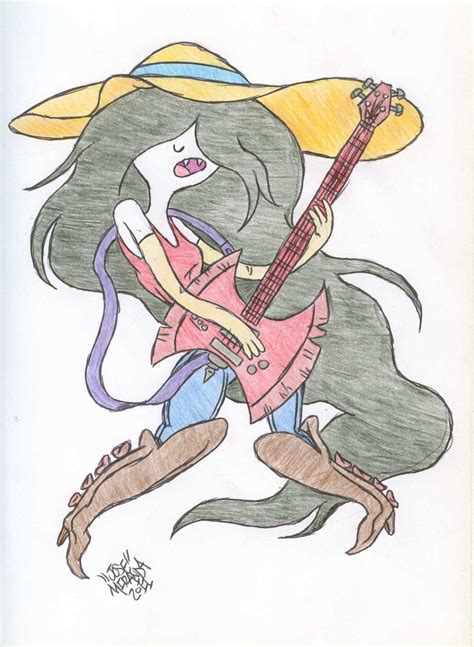 Marceline Rocking Her Axe Bass By Jmdoodle On Deviantart
