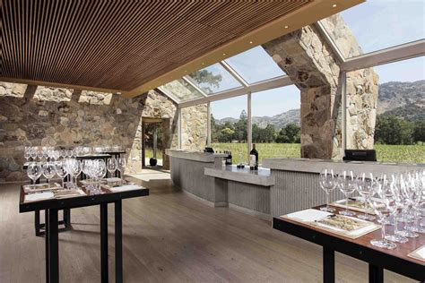 Gallery Of Stags Leap Wine Cellar Winery Visitor Center Bc Estudio