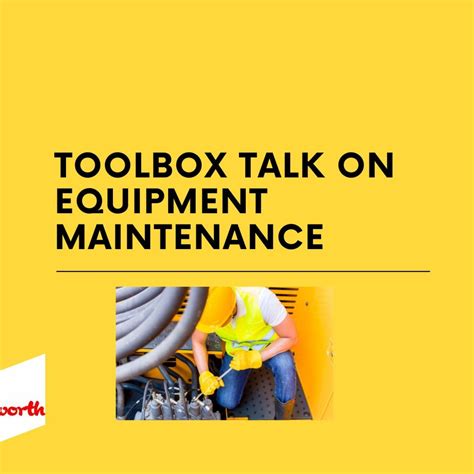 Unsafe Act And Unsafe Condition Toolbox Talk Validworth