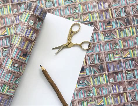 13 Best Book Wrapping Paper Designs Bona Fide Bookworm