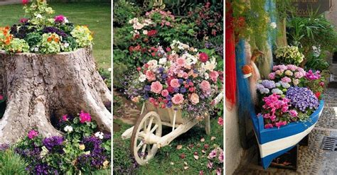 15 Ways To Decorate Your Garden With Recycled Materials Yard Surfer