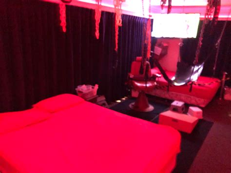 the main orgy room at the private brisbane swinger house u lorix in oz