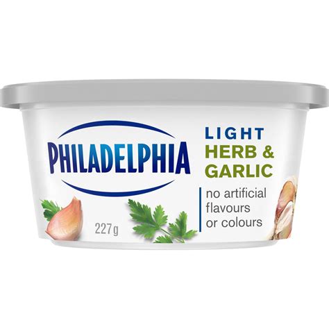 Philadelphia Light Herb And Garlic Cream Cheese Walmart Canada