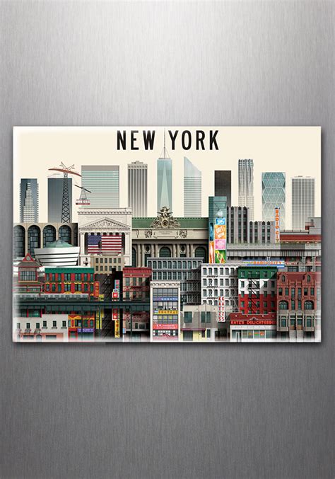 New York Magnet By Martin Schwartz