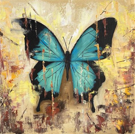 Amazing Butterfly Butterfly Abstract Art Oil Painting On Canvas
