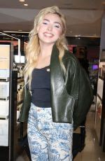 Peyton List At Meet And Greet For Her New Makeup Brand Pley Beauty At