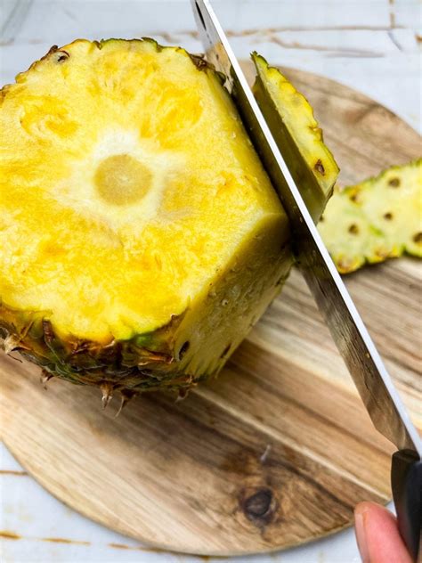 How To Peel A Pineapple Healthier Steps