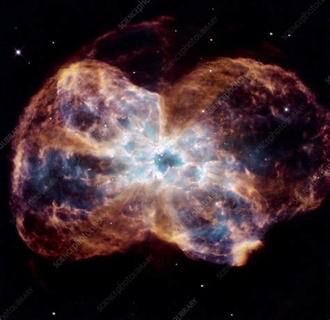 Ngc 2440 Planetary Nebula Hubble Image Stock Image R7000172