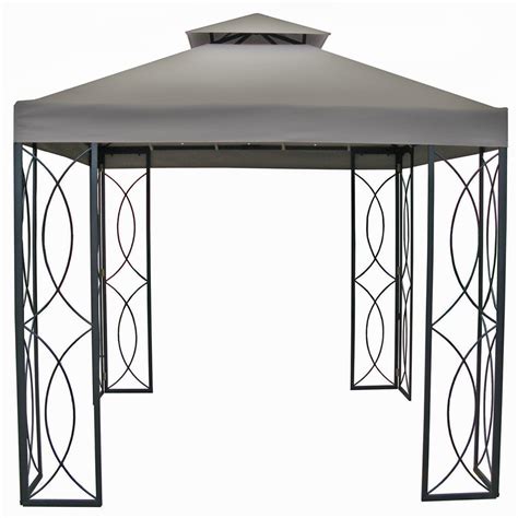 Basic 8'x8' frame + canopy top + carrying bag + guy ropes& stakes. Gazebo Covers: Size Considerations And Design Ideas ...