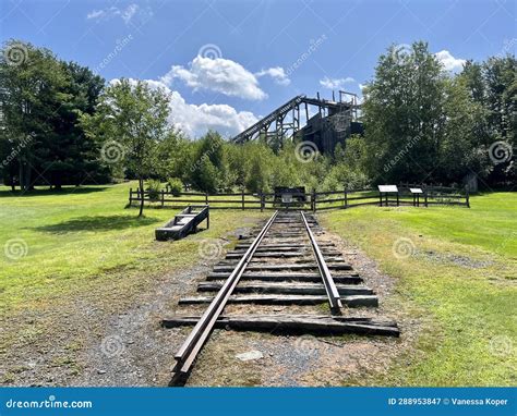 Eckley Miners Village Weatherly Pa Stock Image Image Of Train