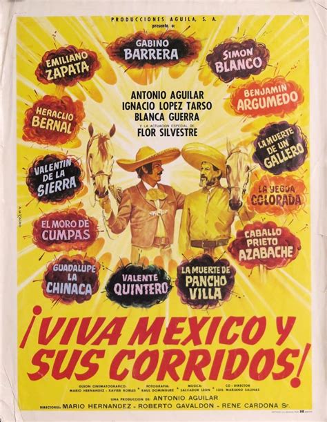 Image Gallery For ¡viva México Y Sus Corridos Filmaffinity