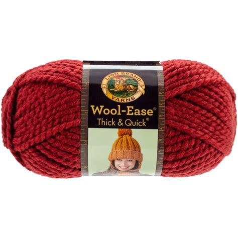 Lion Brand Wool Ease Thick And Quick Yarn Russet