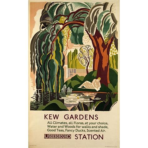 Kew Gardens By Clive Gardiner 1927 Kew Gardens Retro Travel