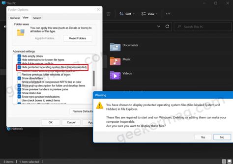 How To Show Hidden Files Folders And Drives On Windows 11