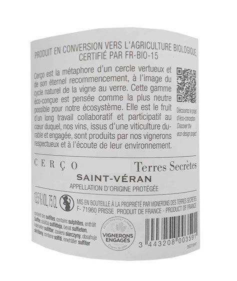 D Couvrez Ce Saint V Ran Bio Cer O De Terres Secr Tes Au Meilleur Prix