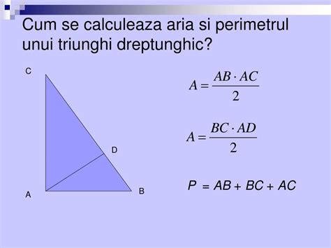 Nowość Aria Si Perimetrul Triunghiului Dreptunghic WięCej Temat