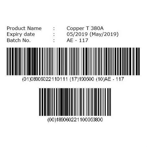 Pharmaceutical Barcode Printing Service 2d Barcode Label Primary