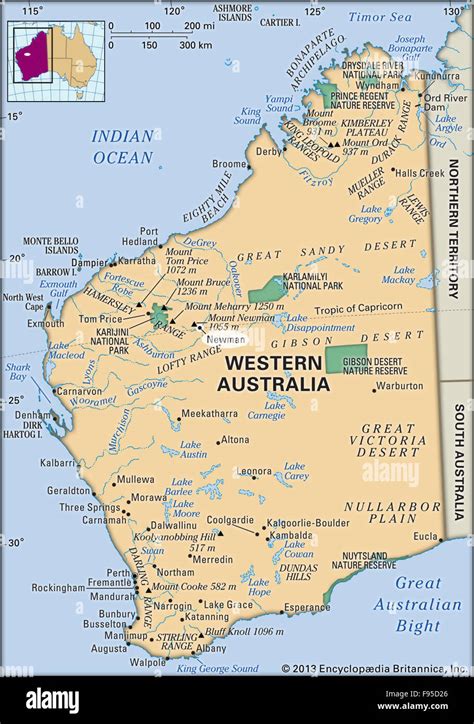 Newman Western Australia Australia Maps Hi Res Stock Photography And