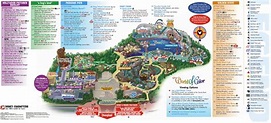 Map Of Disneyland California Adventure Park - New York Map