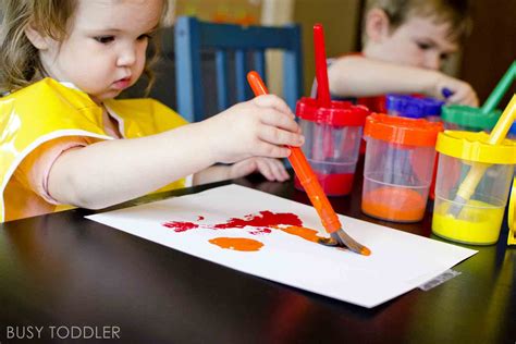 3 Must Haves For Painting With Toddlers Busy Toddler