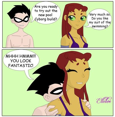Going To The Pool By Elleboe On Deviantart Teen Titans