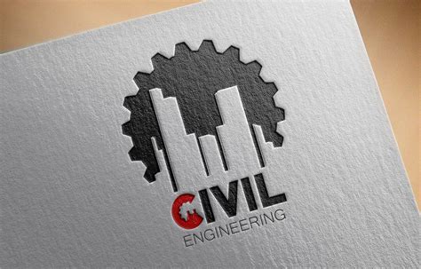 Civil Engineering Logo Design On Behance Civil Engineering Logo