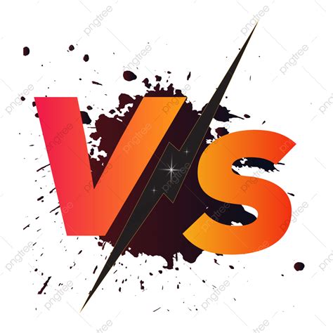 Vs O Versus Logotipo De Texto Gratis Png Y Vector Png Vs Versus