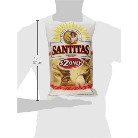 Santitas White Corn Tortilla Chips 11 Ounce