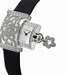VAN CLEEF & ARPELS. A LADY'S VERY FINE 18K WHITE GOLD AND DIAMOND-SET ...