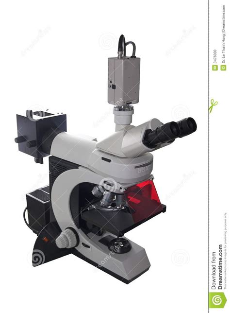 Modern Electronic Microscope Stock Photo Image Of Examination