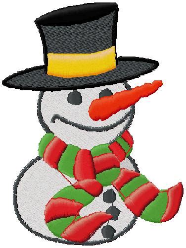 Snowman Embroidery Design Page 2 Free Embroidery Design